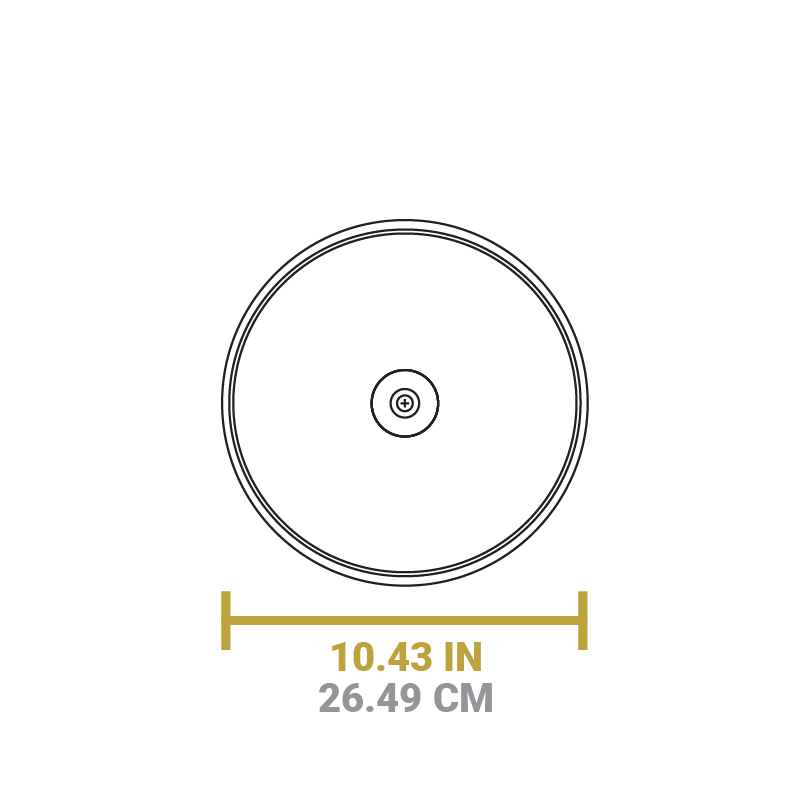 Round Glass Lid | Cookware Replacement Part