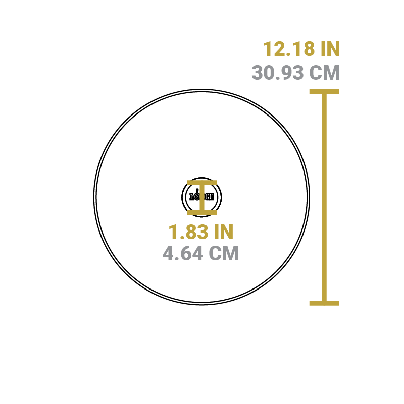 Round Glass Lid | Cookware Replacement Part