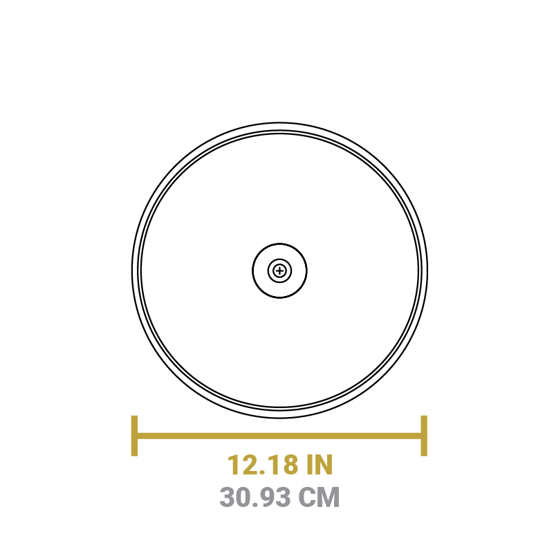 Round Glass Lid | Cookware Replacement Part