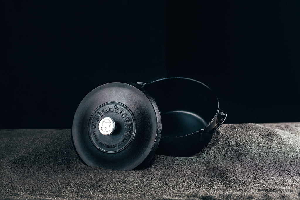 Blacklock 5.5 Quart Lightweight Cast Iron Dutch Oven | Versatile Cast Iron Cooking