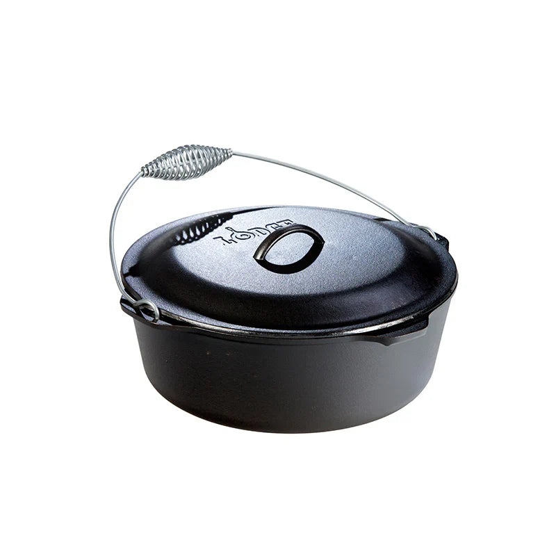 Dutch Oven with Bail Handle | Versatile Cast Iron Cooking