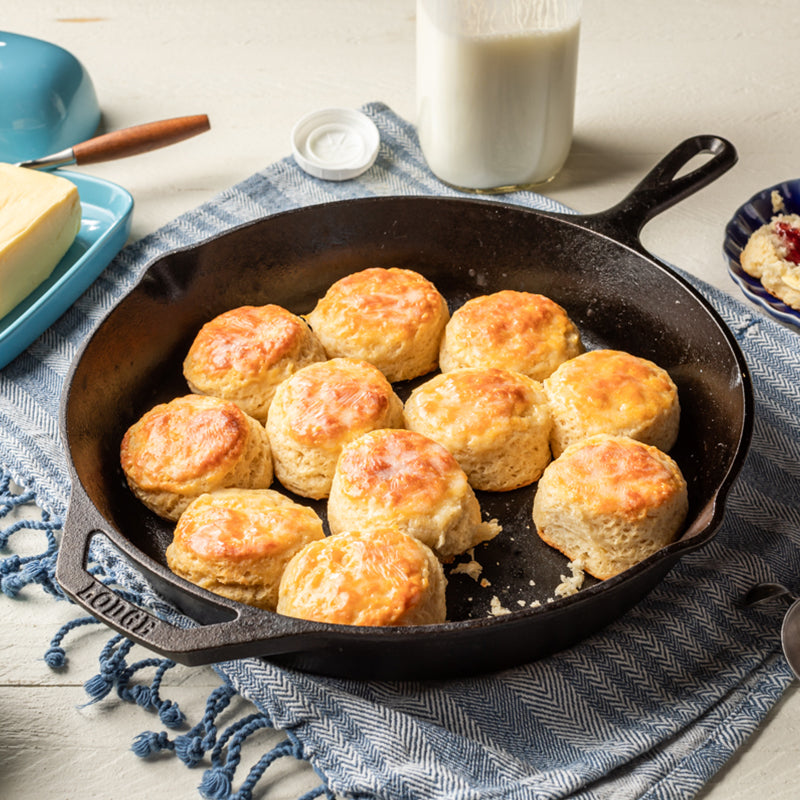 12 Inch Cast Iron Scouts Skillet | Everyday Seasoned Cast Iron