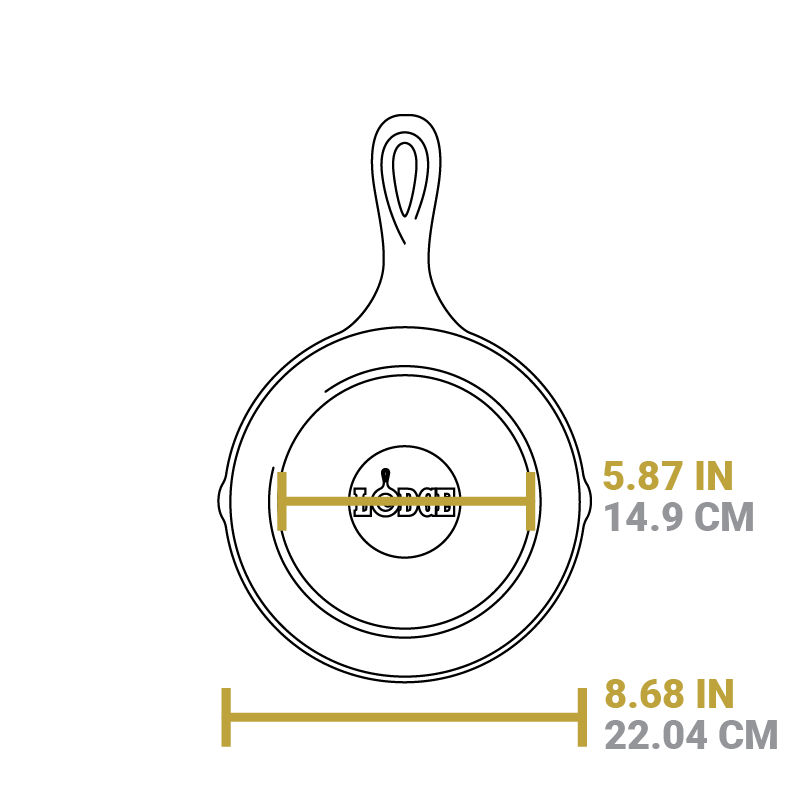 Seasoned Cast Iron 5 Piece Set | Everyday Seasoned Cast Iron
