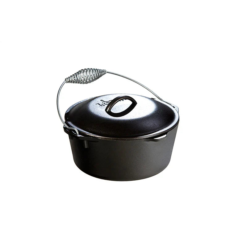 Dutch Oven with Bail Handle | Versatile Cast Iron Cooking