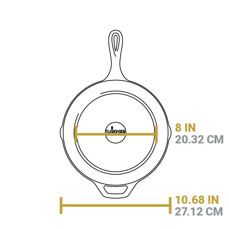 Lodge Fan-Favorite Skillets Set with Handle Holder | Everyday Seasoned Cast Iron