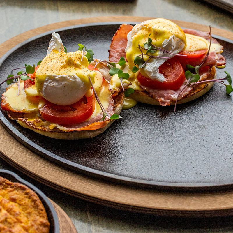 Round Serving Griddle | Stovetop and Grill Cooking