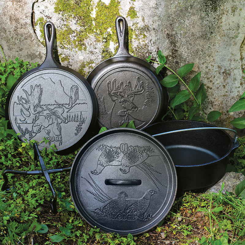 Wildlife Series 5 Piece Set | Everyday Seasoned Cast Iron